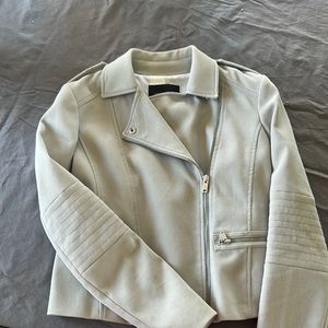 Crop zipper jacket